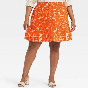 Ruffle Hem Mini Skirt - Who What Wear